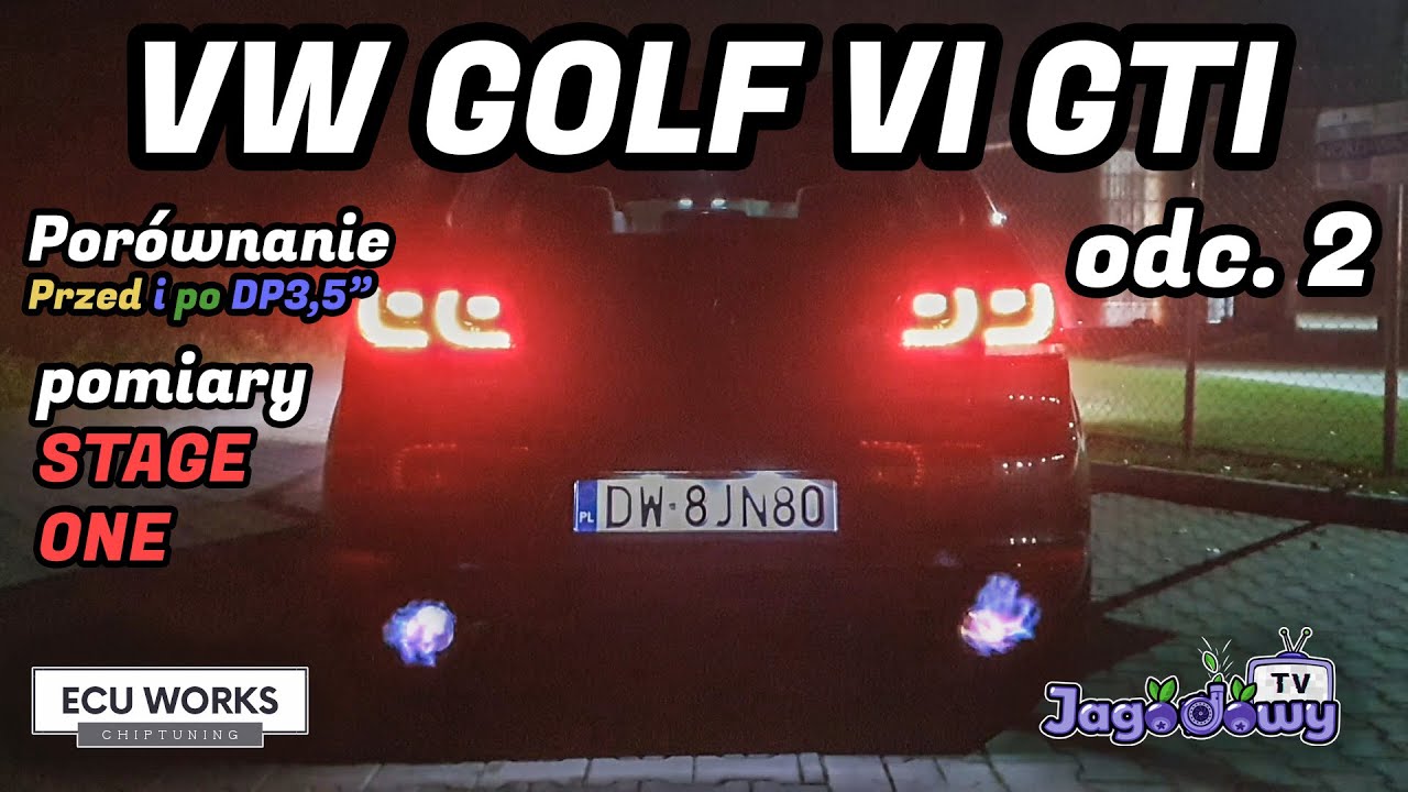 VW Golf MK6 GTI 2.0TSI (CCZB) - STAGE ONE (Ecu Works odc.2)
