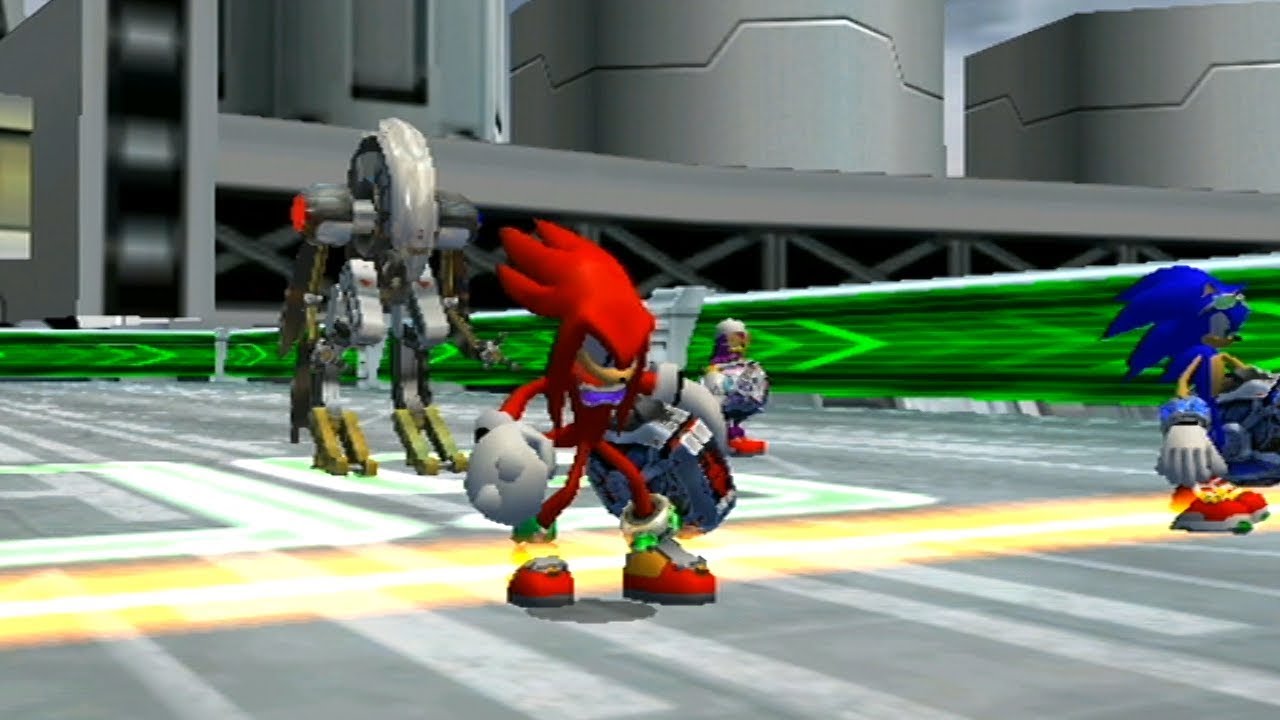 Sonic Riders Zero Gravity: World Grand Prix - Heroes Cup w/ Knuckles