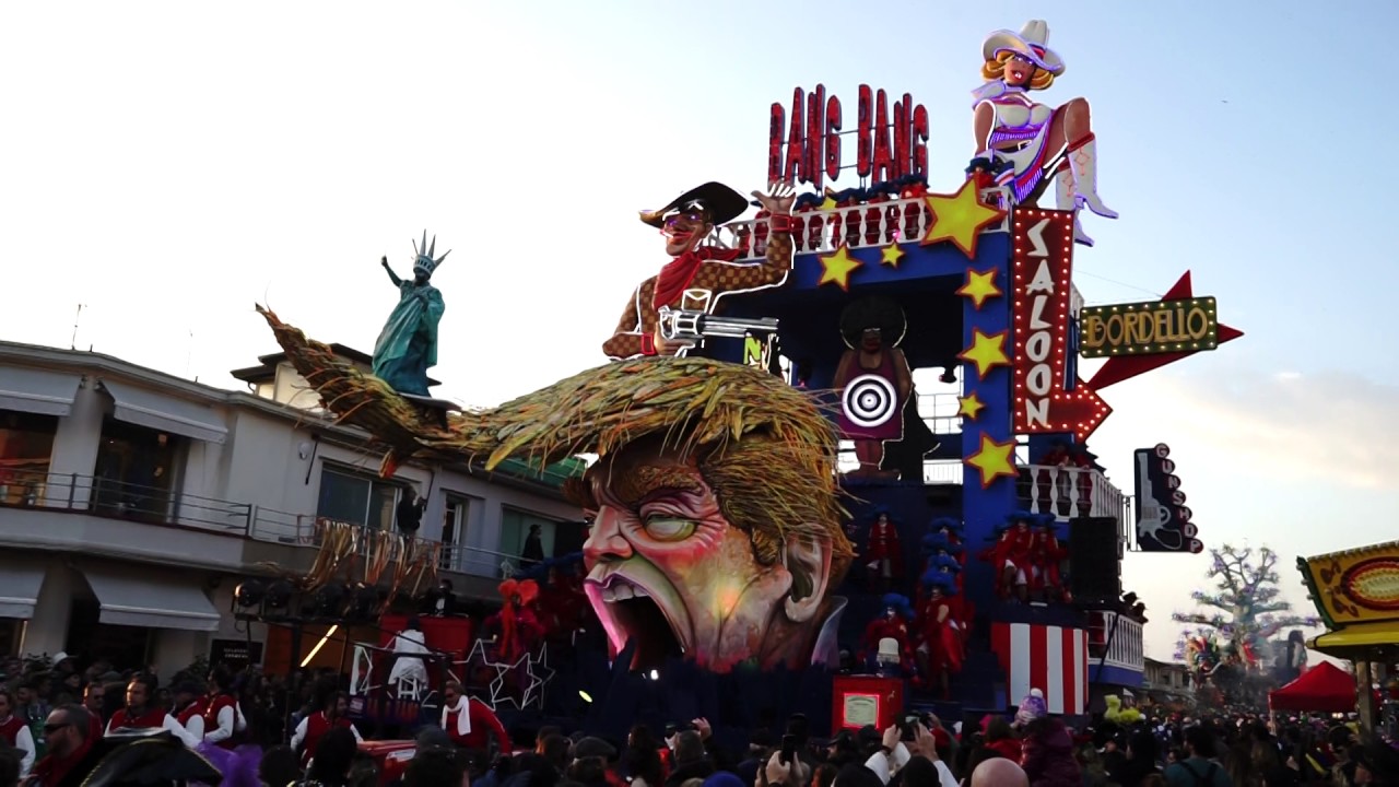 Carnevale Viareggio 2017 Donald Trump / Карнавал Виареджо 2017 Дональд Трамп