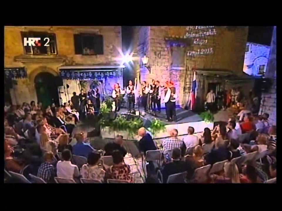 Klapa Bunari - Sagradit ću kuću (FDK Omiš 2015.)