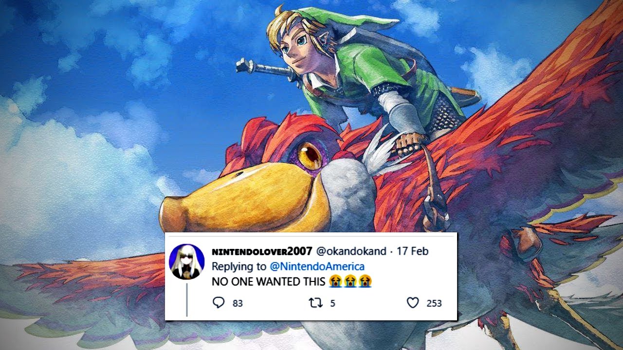 Twitter's Reaction to Skyward Sword HD