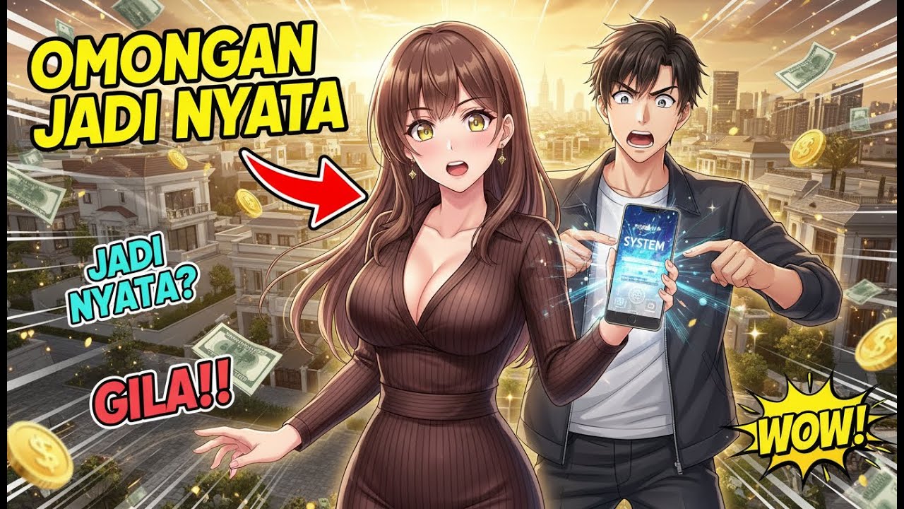 🔥Ringkasan Komik: Pajak Kebohongan Mengubah Ucapanku Jadi Nyata, Sekali Pamer Aku Langsung Kaya Raya