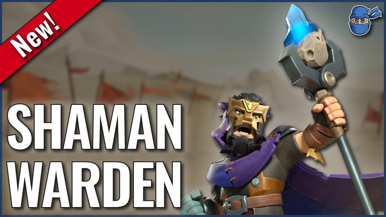 New Shaman Warden Hero Skin - November 2025 | Clash of Clans