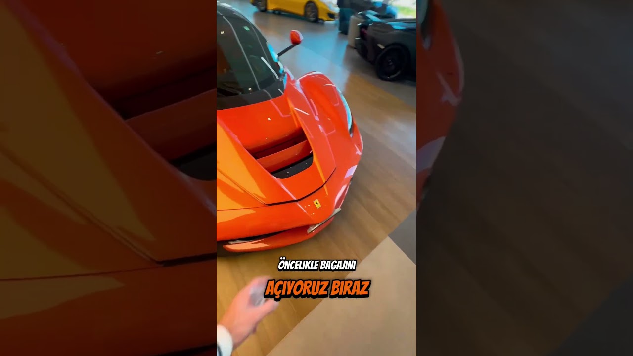 4 Milyon Dolar’lık Ferrari Bagajına Bakın 😧 