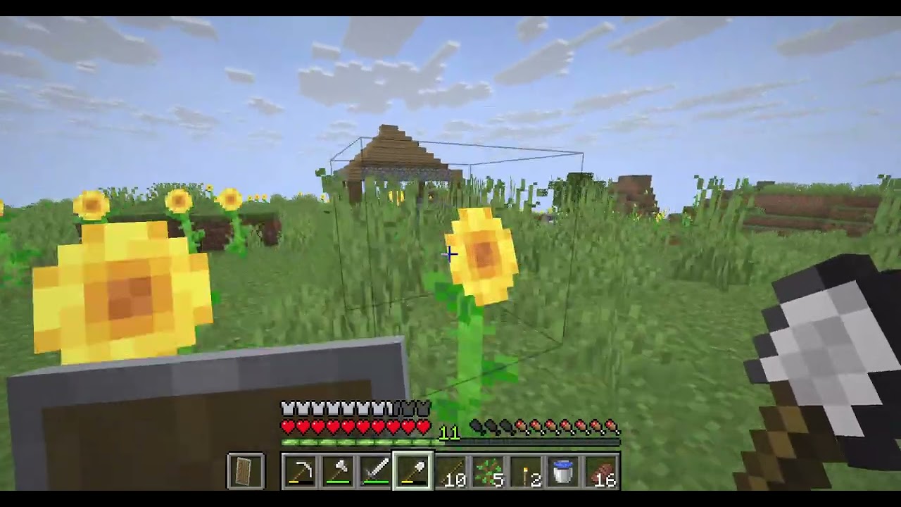 I finished building my house in sunflower plains