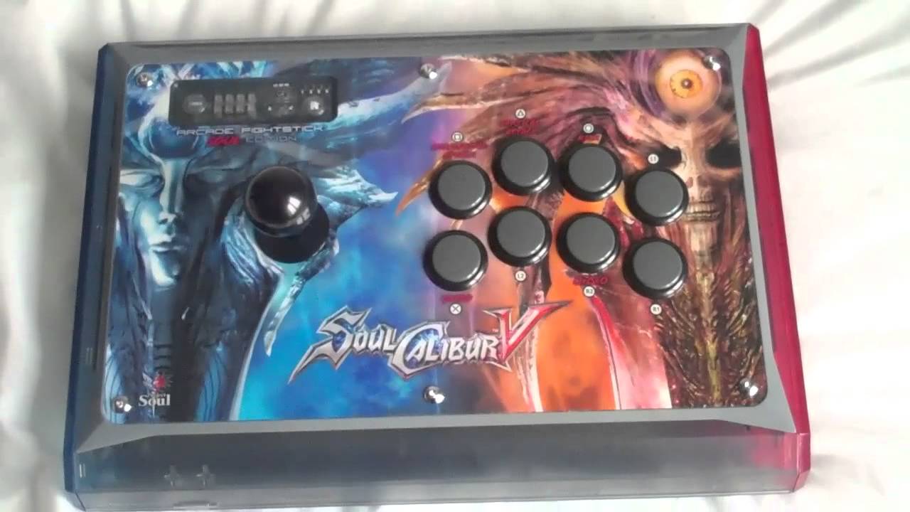 MadCatz SoulCalibur V  Fightstick Unboxing (PS3)