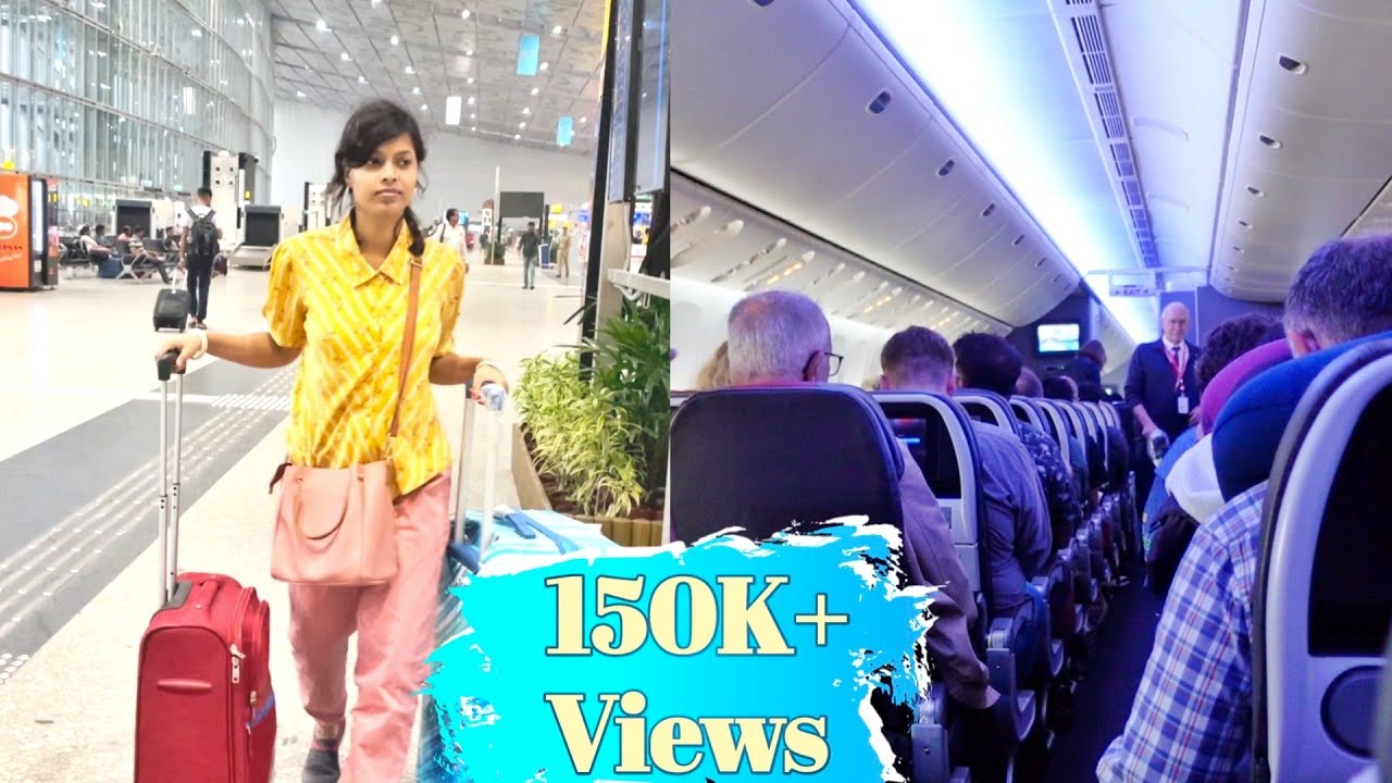 কলকাতা থেকে আমেরিকা 30 ঘন্টার জার্নি || India to USA flight journey via London || British Airways