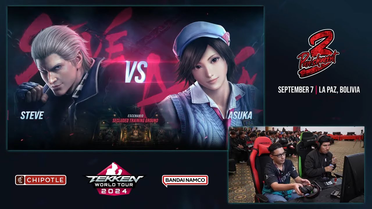 Abel Del Maester (Steve) vs KingReyJR (Asuka) TWT 2024 - Punishment  3 - Winners Semi-Final