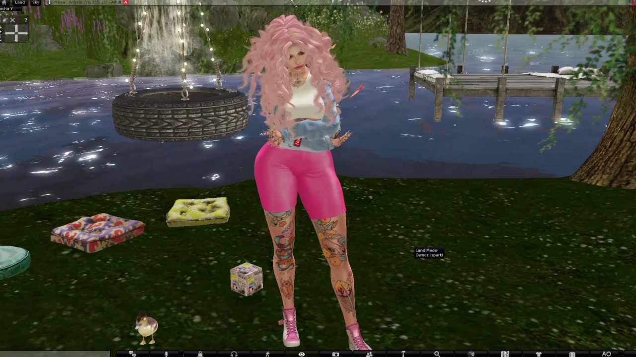 Second Life For Beginners - Part 1 - Finding & Wearing Mesh Head