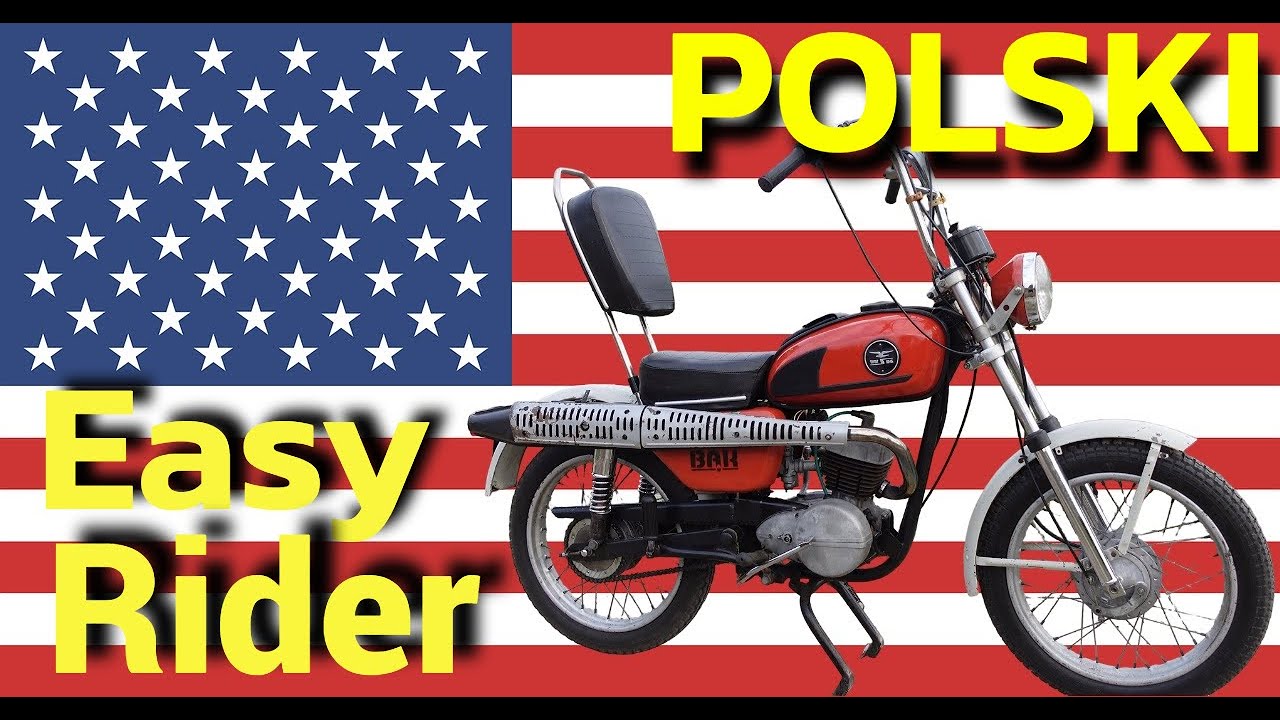 WSK 125 Bąk 1976r. - Jazda i prezentacja polskiego Easy Rider'a
