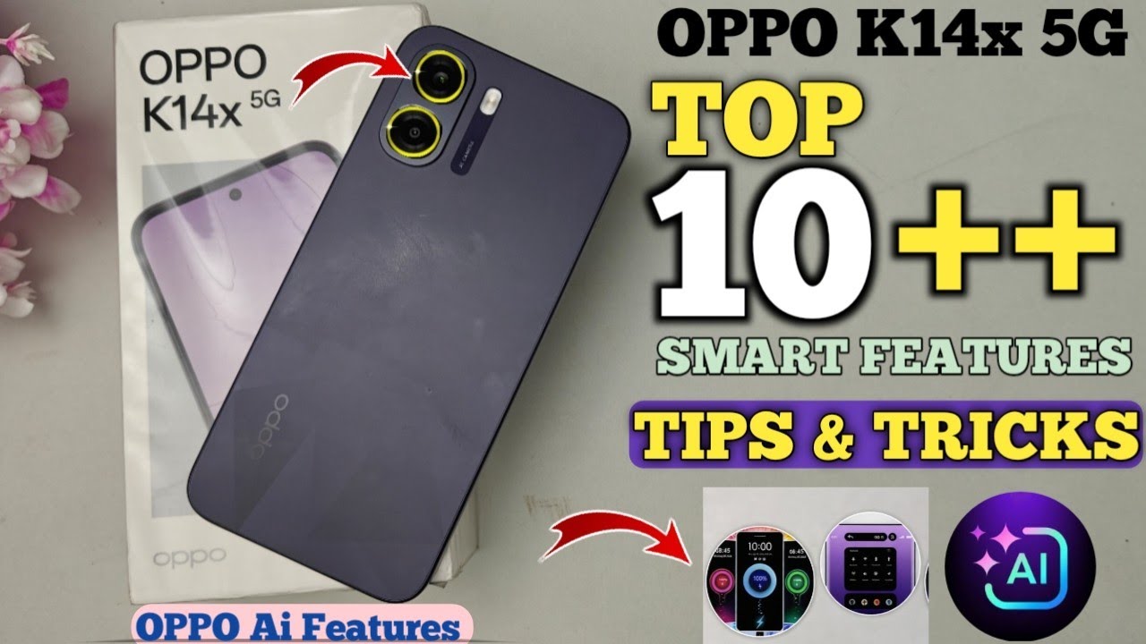 Топ-10+ умных функций Oppo K14x 5g | Советы и хитрости для Oppo K14x 5g