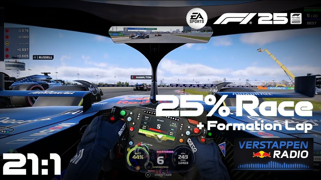Beginner aginst 80% AI | F1 25 China GP POV