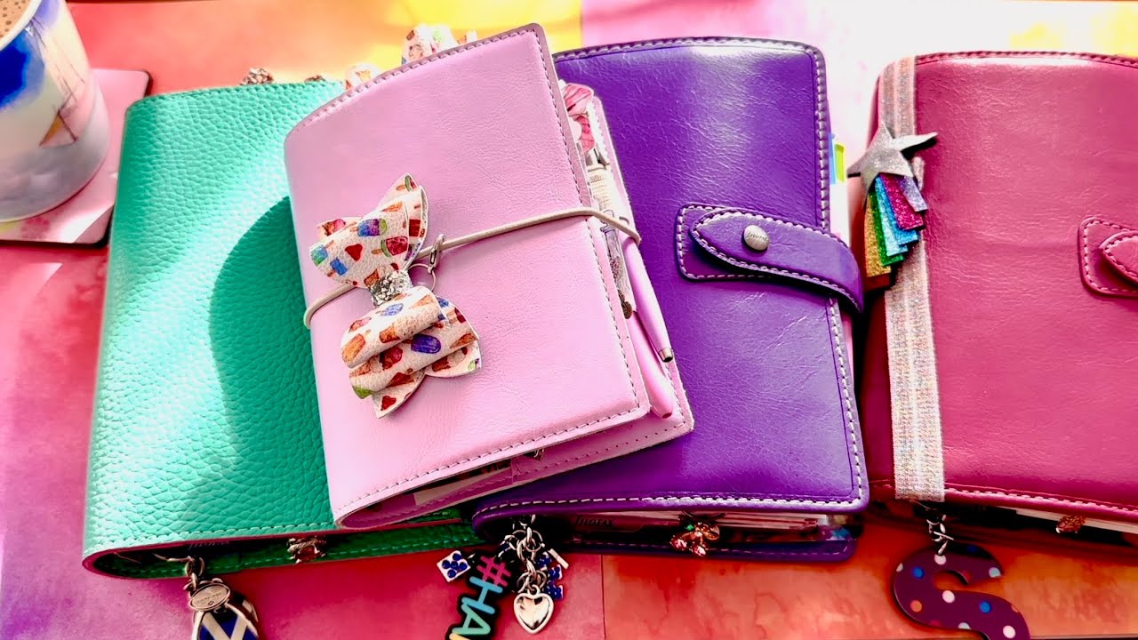 💐💜💐A Review And Flip Through Of My Favourite Filofax Planners 💐💜💐