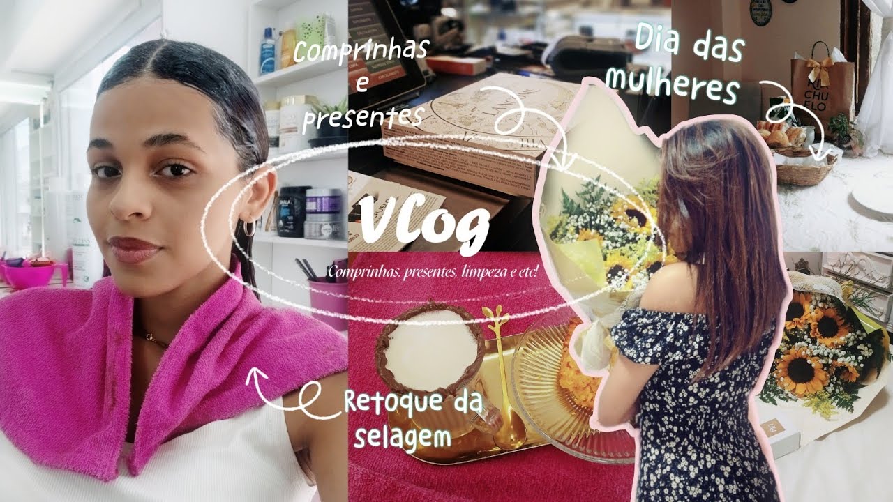 Minha Tarde no Salão + Comprinhas, Presente pra Minha Mãe e Olha o que Eu Ganhei! ✨️