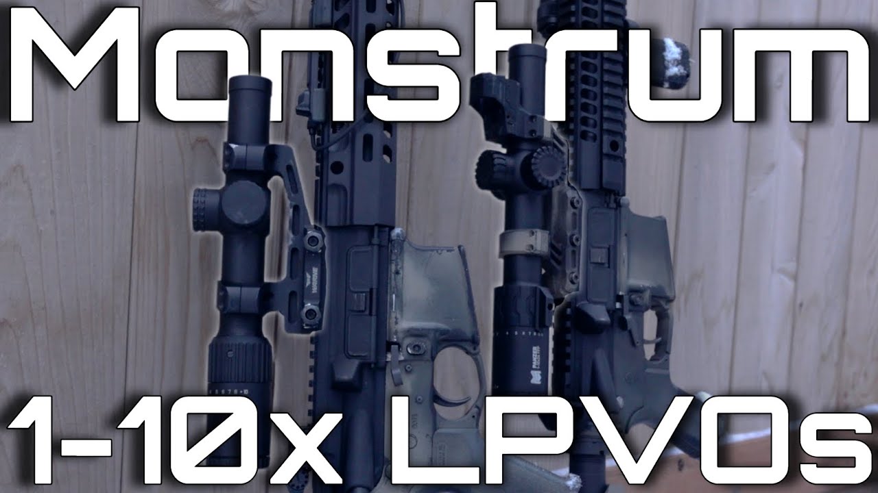 Дешевые 1-10x LPVO не могут быть хорошими, верно? - Monstrum Banshee & Panzer 1-10x LPVO