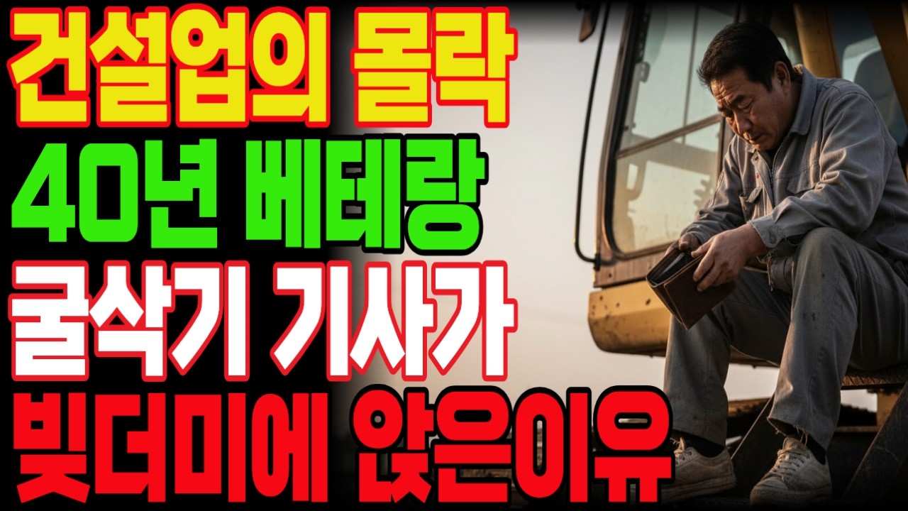 2026 건설 현장이 멈췄습니다 공사 중단, 일감이 없다! 40년 베테랑이 1년 만에 빚더미 앉은 이유!