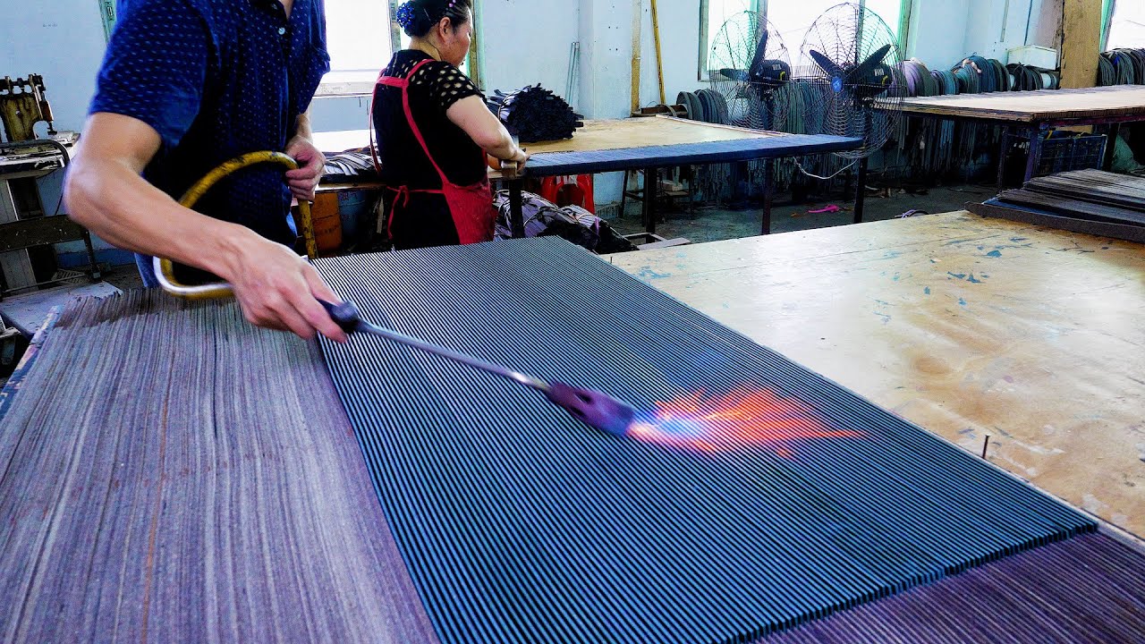 PU Leather Belts and Woven Elastic Belt Mass Production Process!