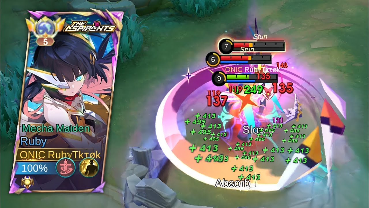 Kill 3 Assist 19!! Cara Main Ruby Thunderbelt Yang Benar