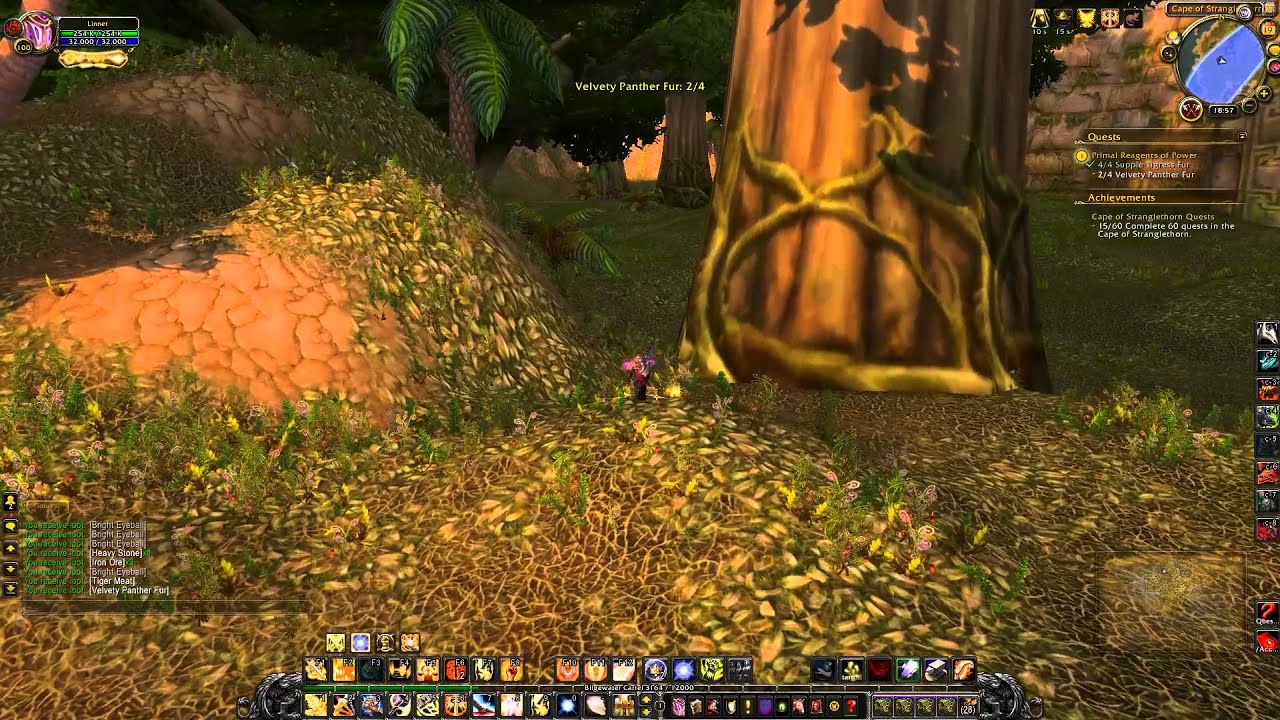 Primal Reagents of Power Quest Playthrough - The Cape of Stranglethorn