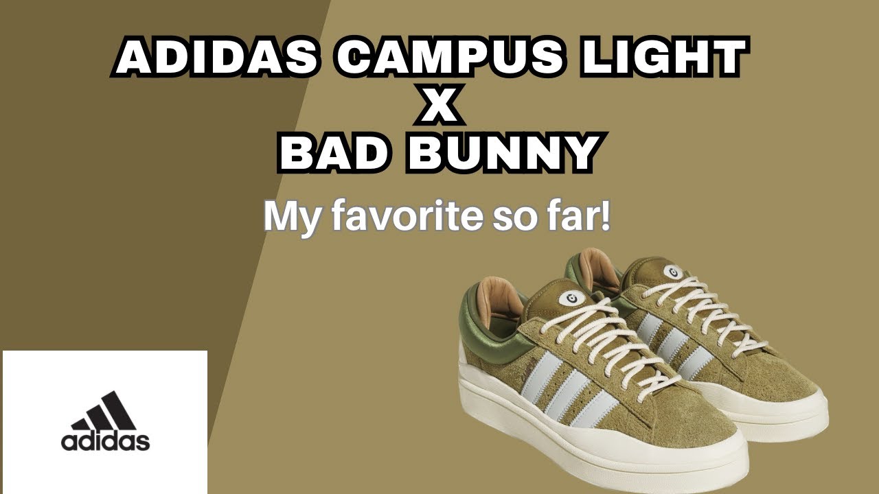 Adidas Campus Light x Bad Bunny "Wild Moss" Review - My Favorite So Far!