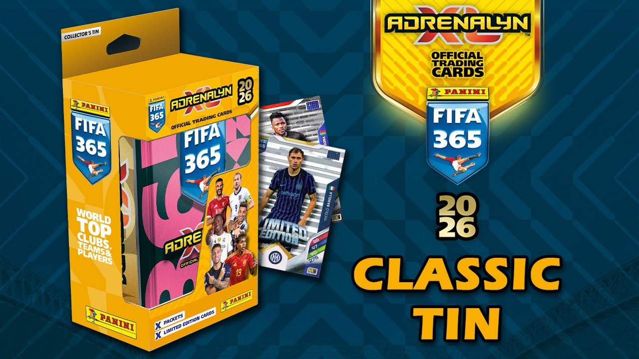PANINI FIFA 365 Adrenalyn XL 2026 - CLASSIC TIN