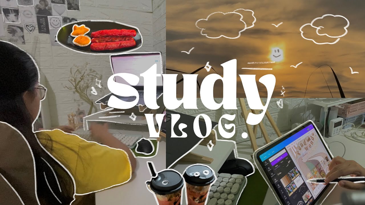 study vlog📔hell week?📑ptd D1, suga day😺 study time lapse || archive - EP.5