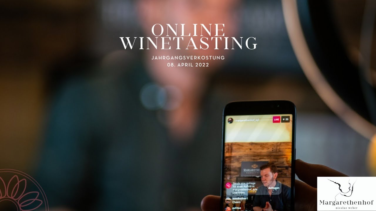 Online Winetasting - Jahrgangsverkostung