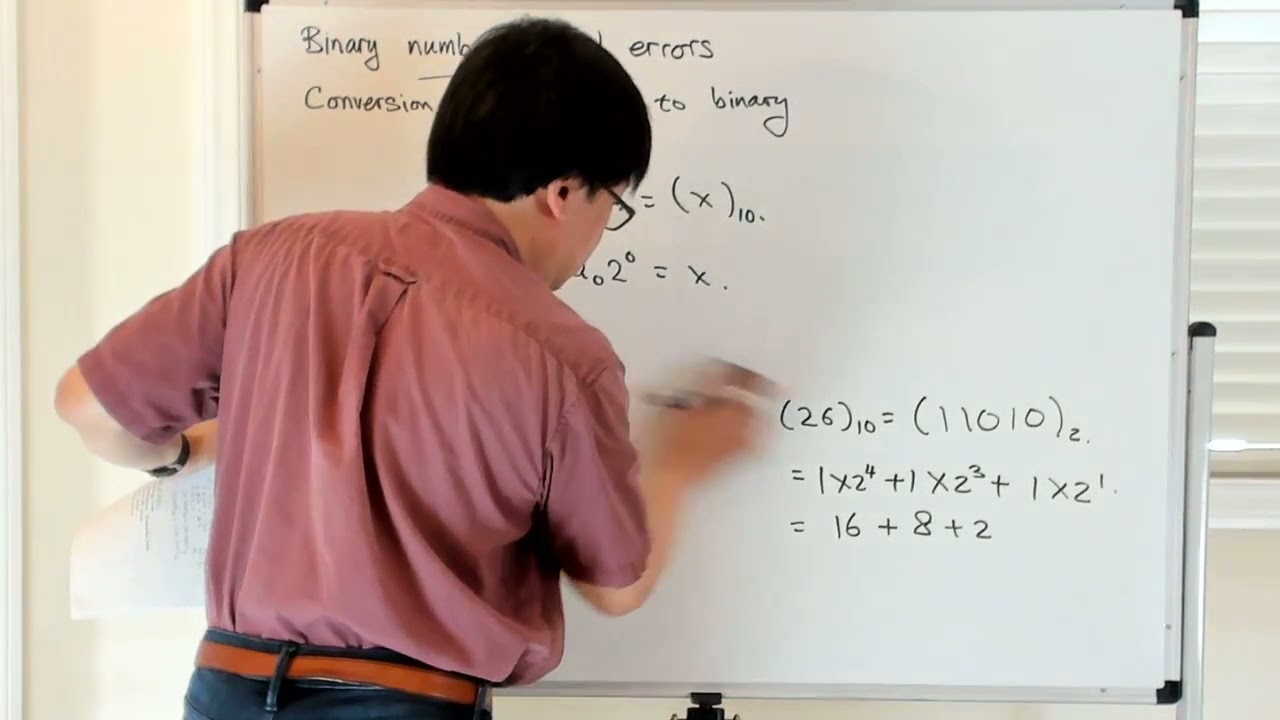 Binary numbers and errors