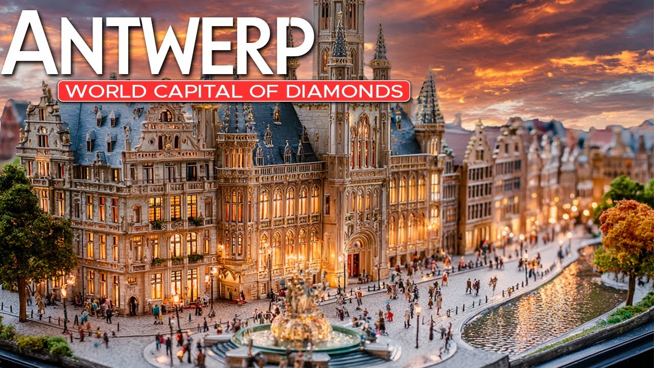 This is What a City Built with Blood Diamonds looks like | Antwerp 🇧🇪