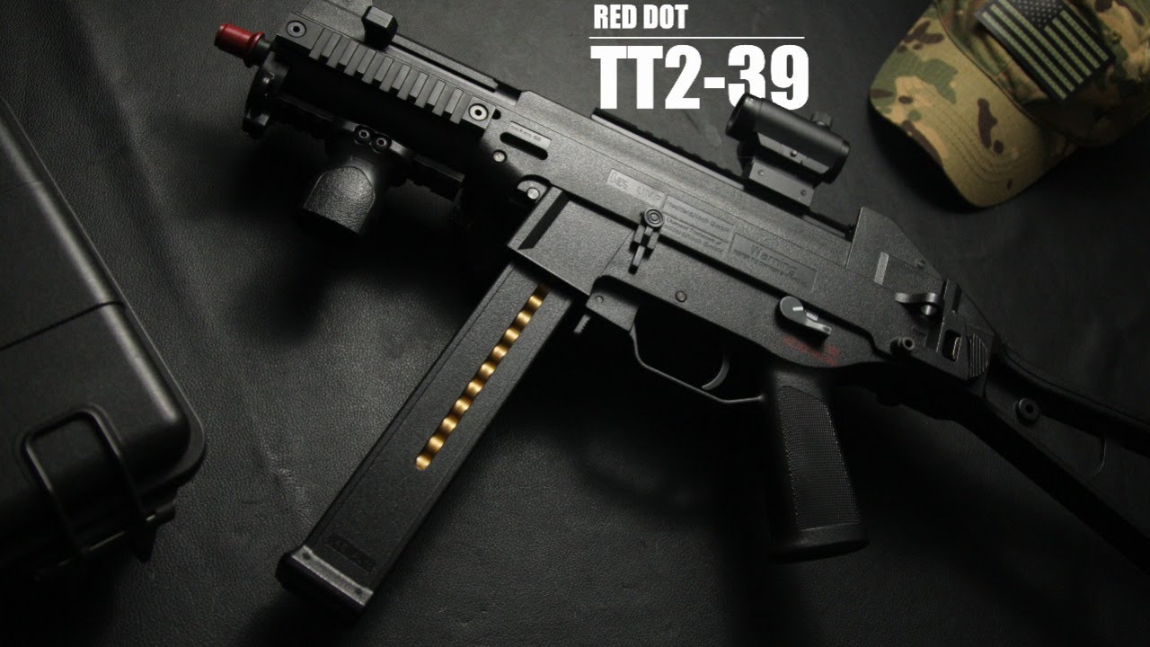 AIRSOFT | REVIEW DO RED DOT TT2-39!!! | AEG HK UMP.45