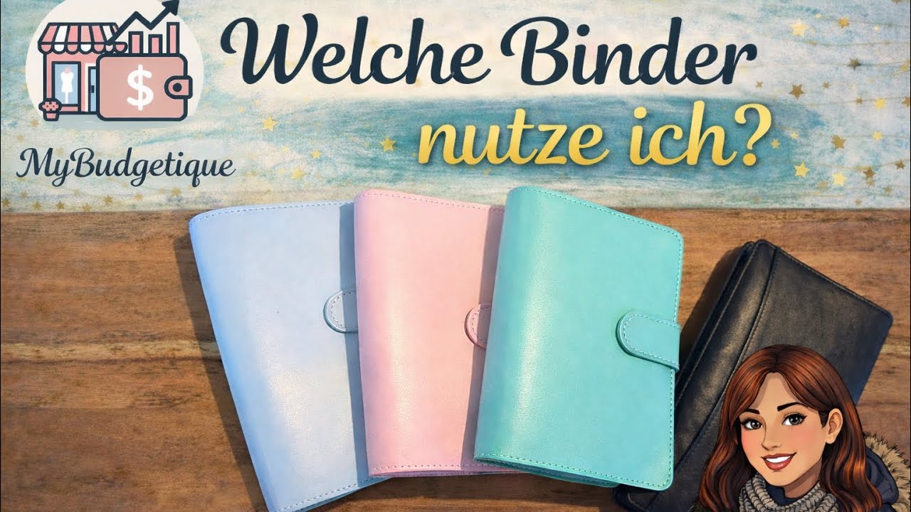 Budgeting mit der Umschlagmethode: Welche Binder nutze ich?