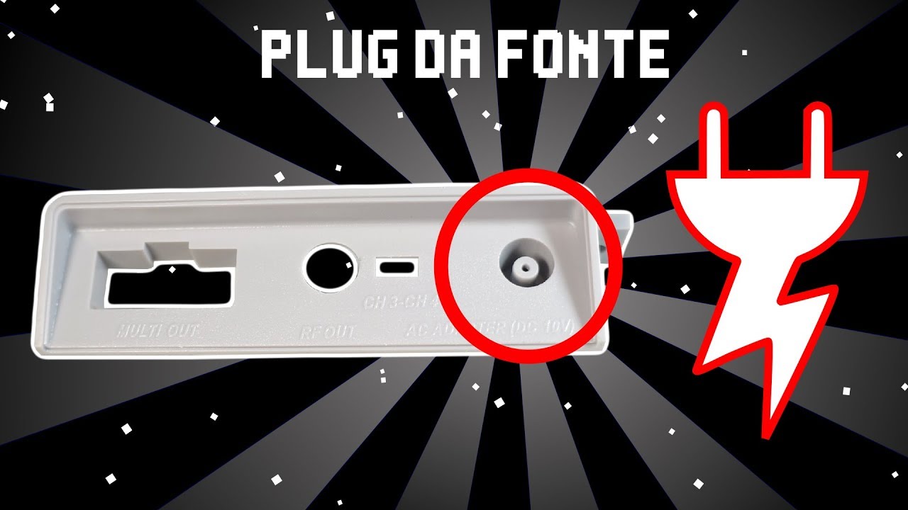 Como Trocar o Conector de Força do Super Nintendo - Tutorial