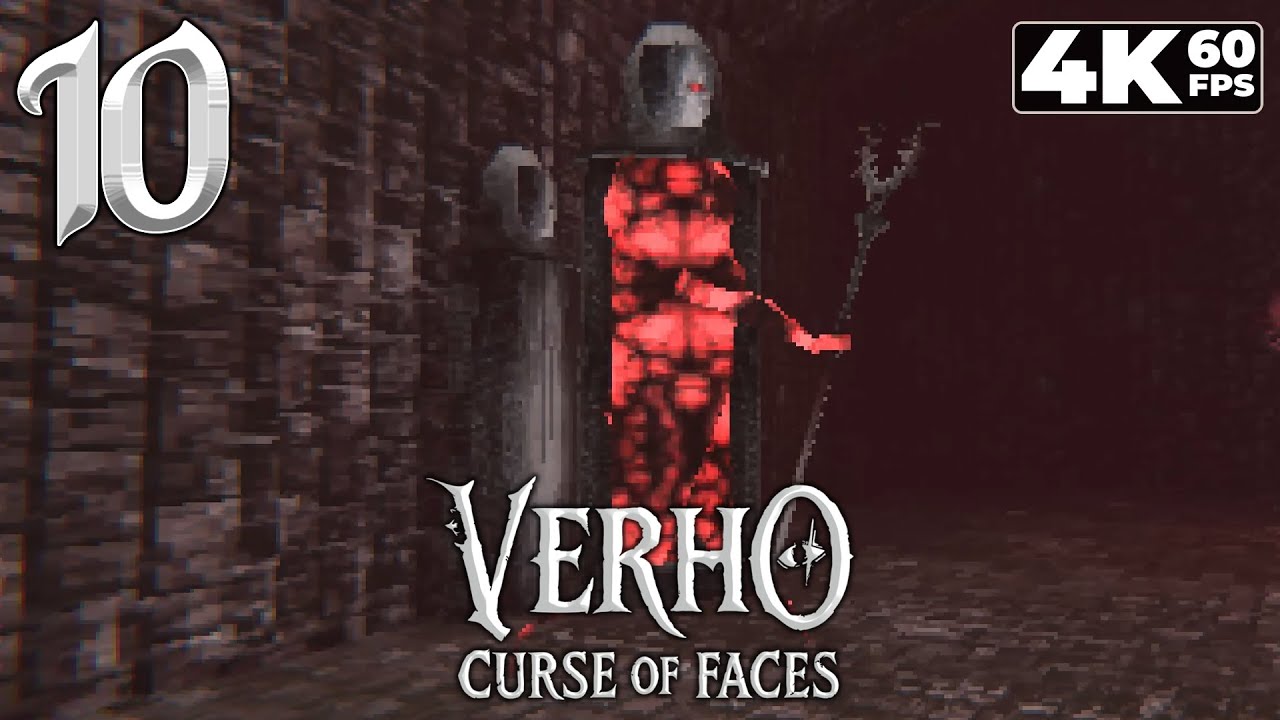 Verho: Curse of Faces (PC) - 4K60 Walkthrough Part 10 - Heretic Path: The Gracious Pit
