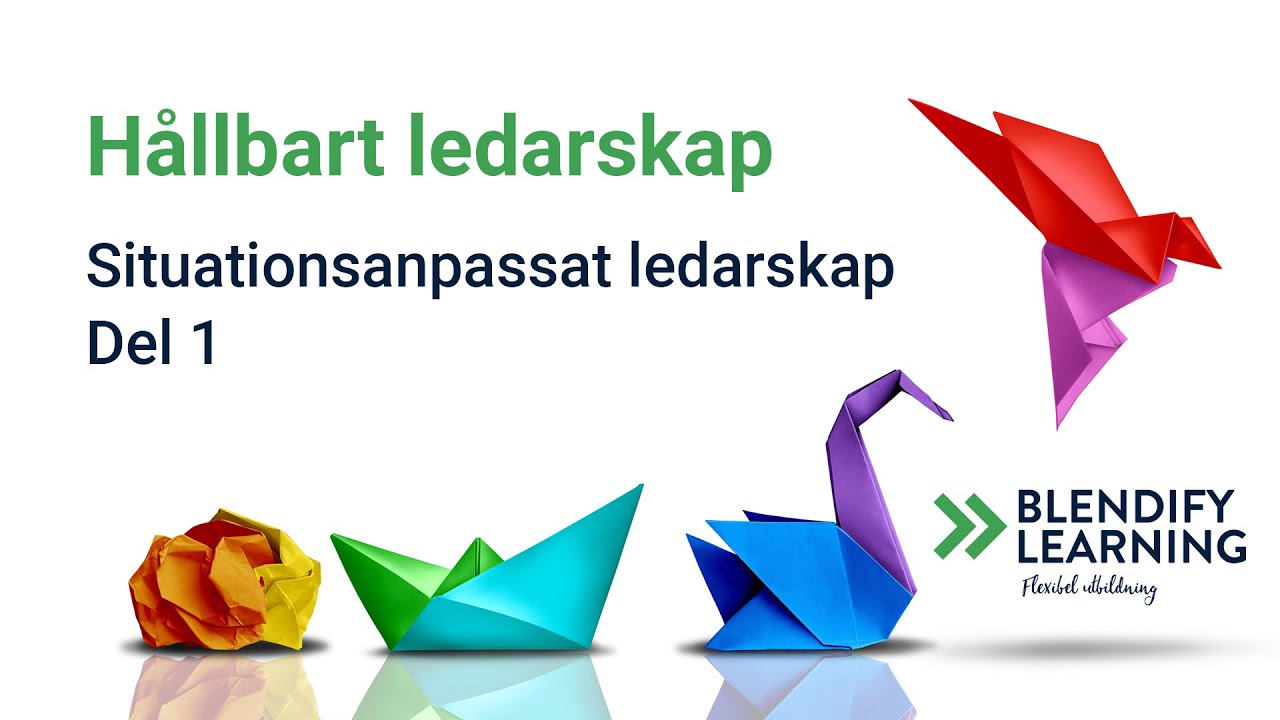 Hållbart ledarskap genom att praktisera ett situationsanpassat ledarskap