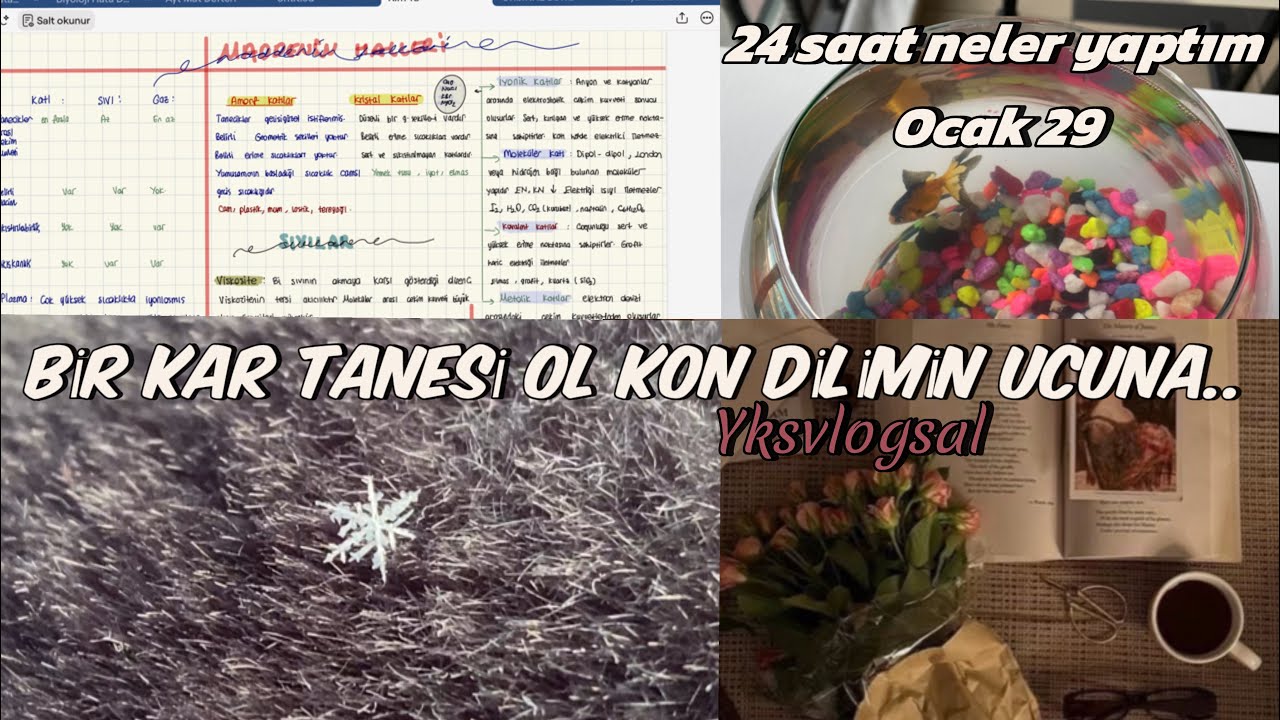Bir kar tanesi ayt denemesine girmiş.. #yksvlog #yks2026 