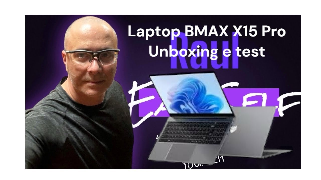 Bmax X15 Pro Laptop Economico Unboxing e Test