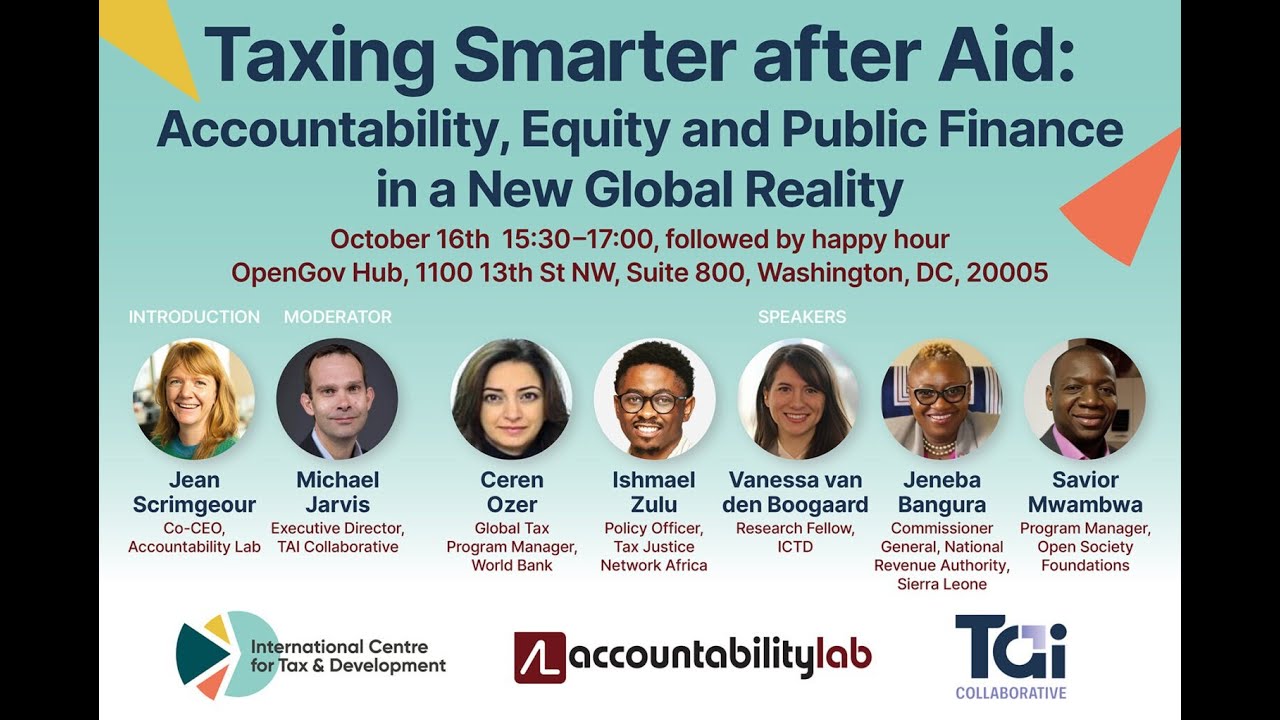 Taxing Smarter after Aid: Accountability, Equity and Public Finance in a New Global Reality