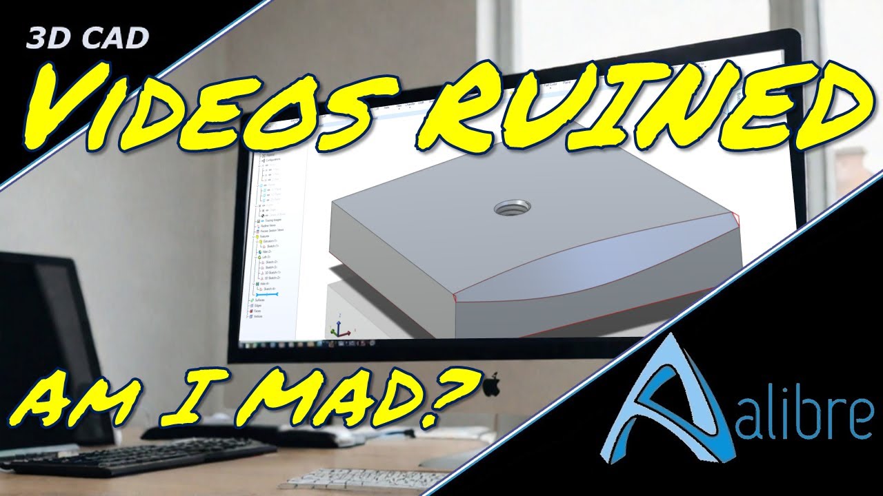 Alibre just RUINED my BEST VIDEOS! But there's more...