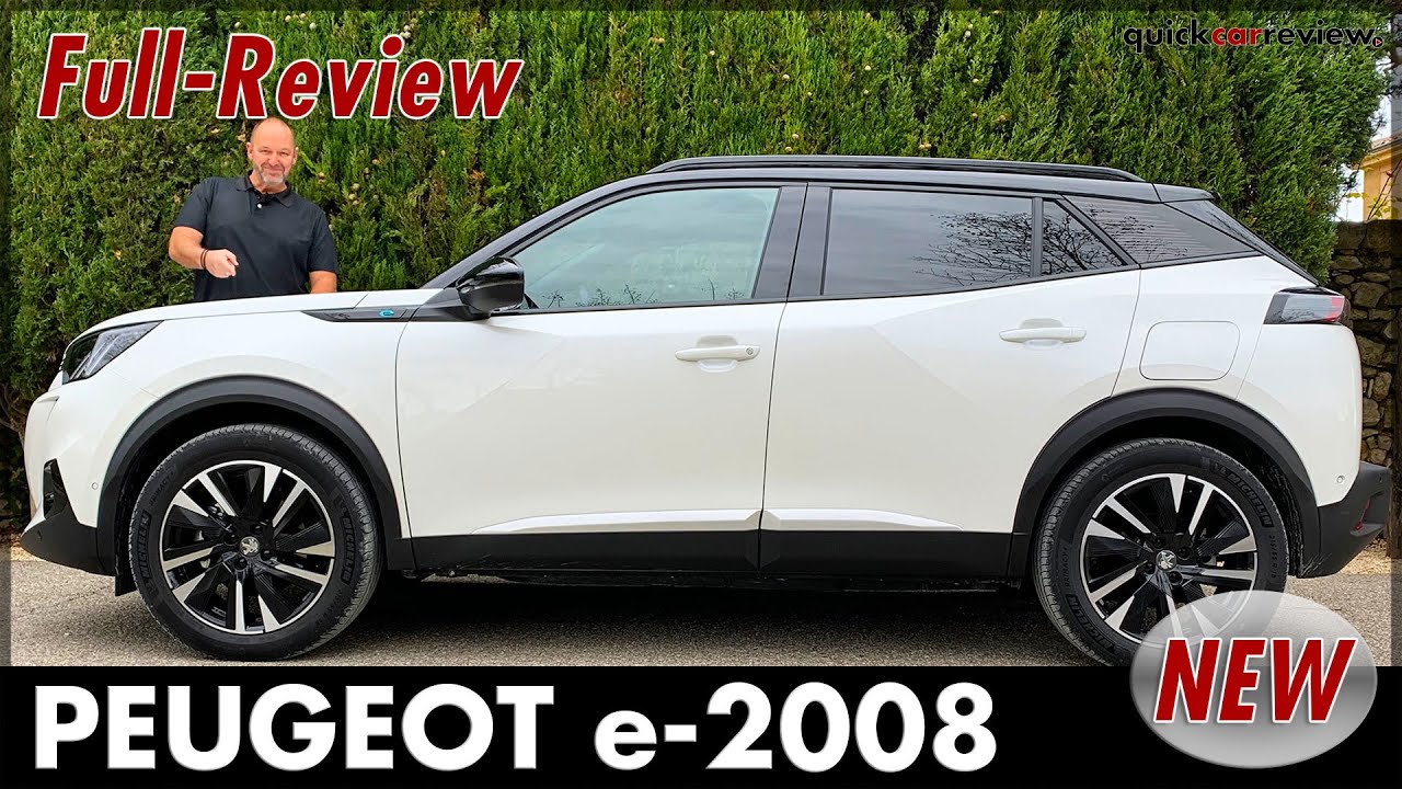 NEW Peugeot e 2008 GT 2020 The new small electric SUV Full Review Range Battery Charge Prive English