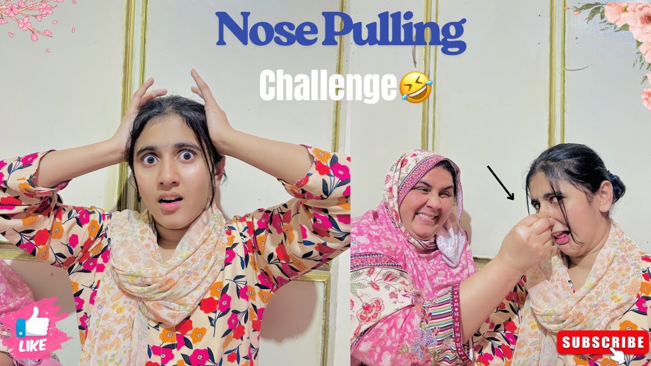 Nose Pulling Challenge🤥😂| Gk Question??😅