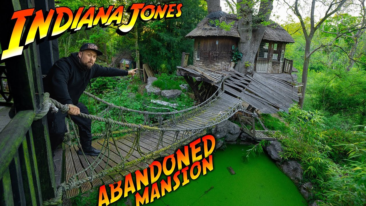 Abandoned Indiana Jones Mansion - Family Vanished Leaving Millions UNSOLVED CASE
