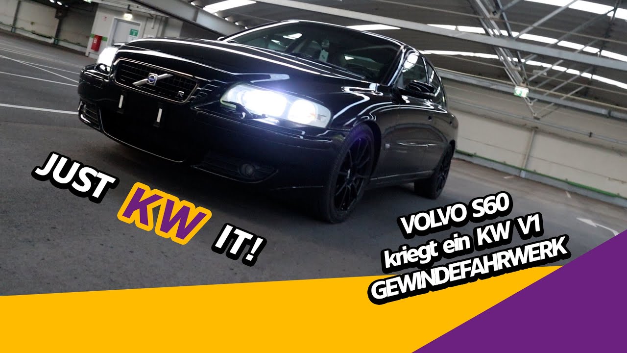 Wie baut man ein Gewindefahrwerk ein? Volvo S60 T5 KW V1 | BM Tuning