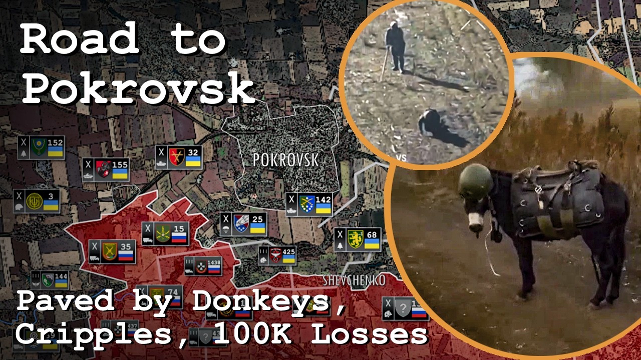 Road to Pokrovsk - Animated Analysis
