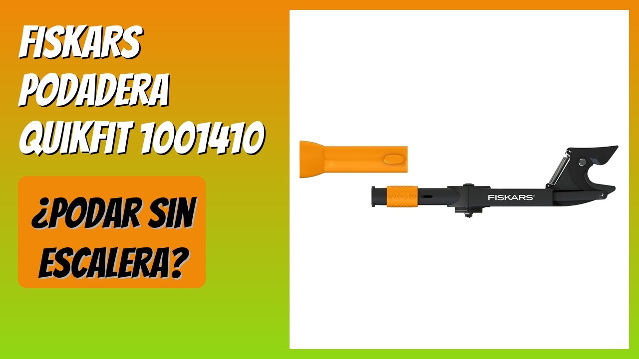 RESEÑA (2026) : FISKARS Podadera QuikFit 1001410. DETALLES