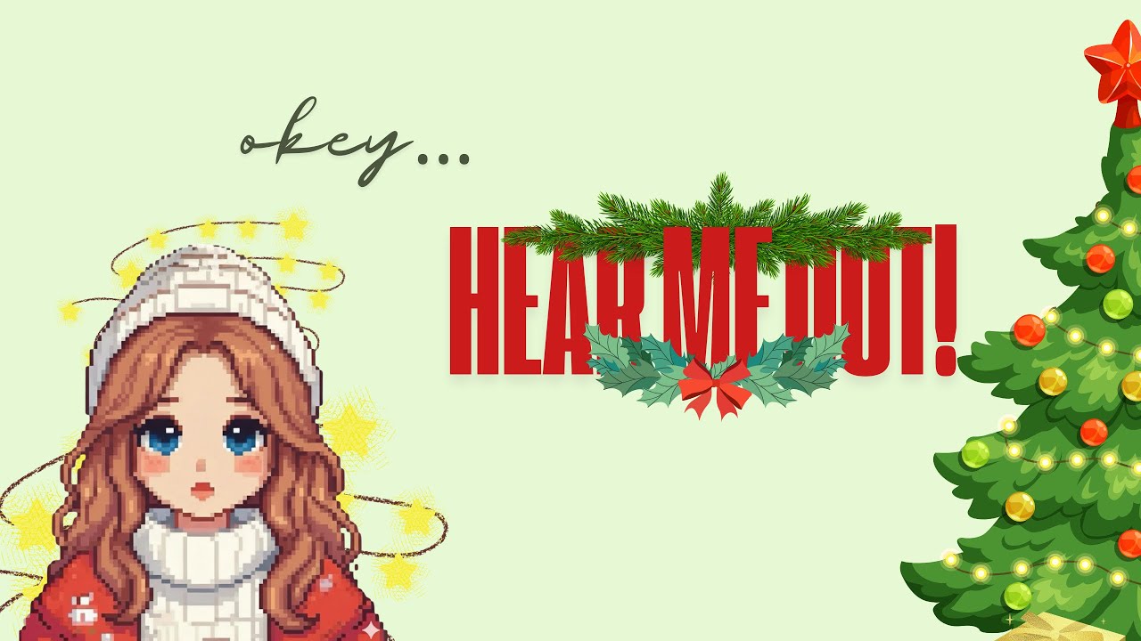 okey, hear me out! 🎄 ( mutlu yıllar♥️) | içerik molası 