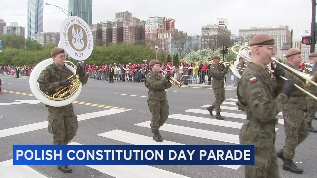 134th annual Polish Constitution Day Parade rolls through downtown Chicago