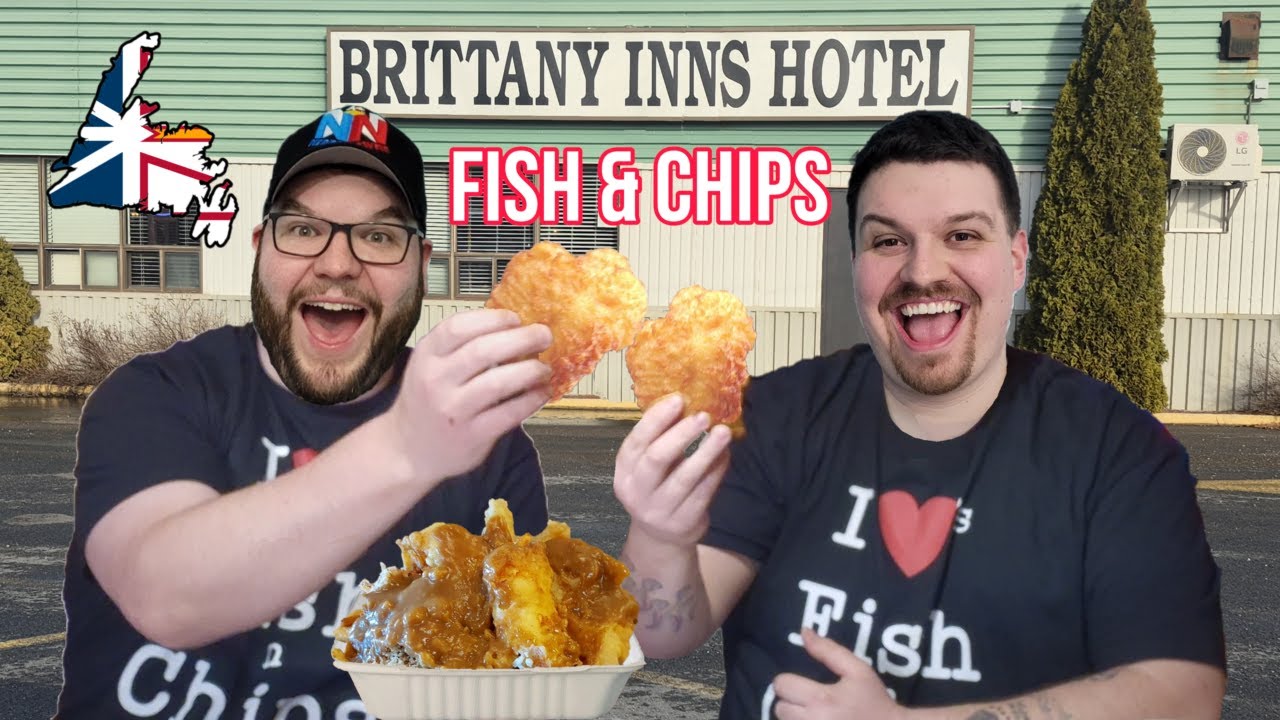 Newfoundland Fish & Chips Review at Brittany Inns! Tibbs Eve Special!