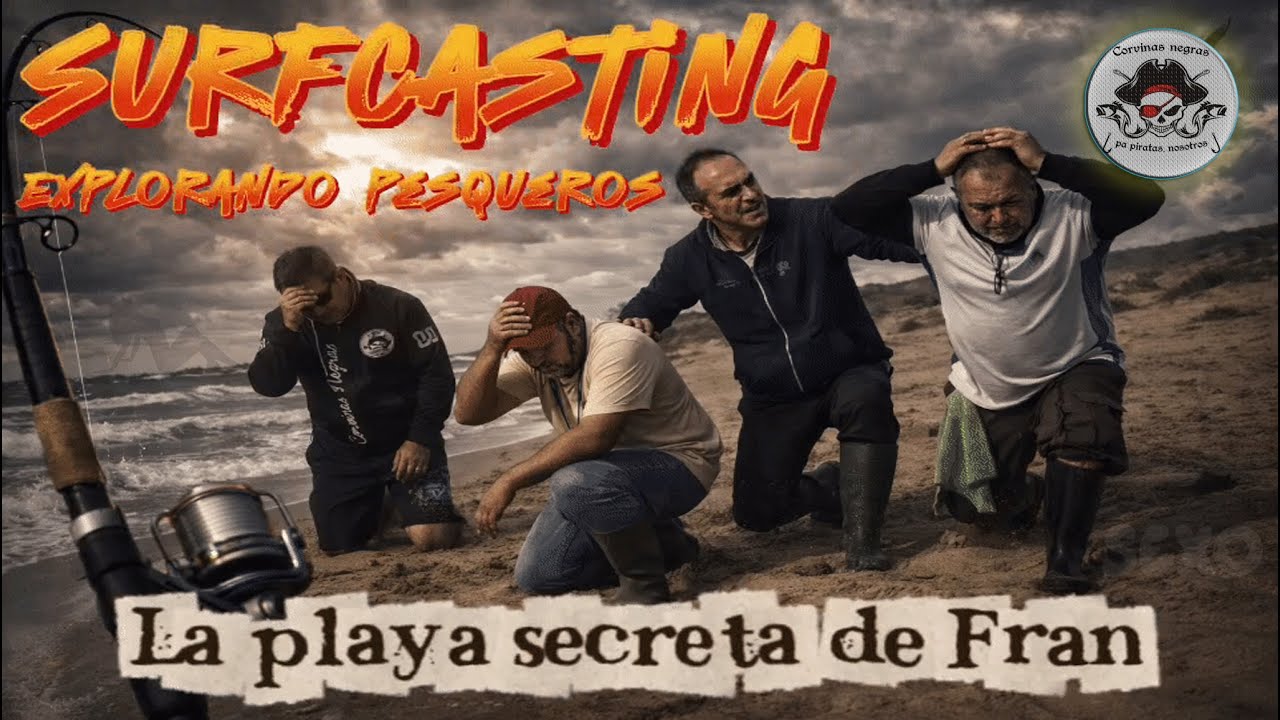 🎣🏖️ SURFCASTING: La Playa Secreta de Fran! 🐟 ¡Tenemos GANADOR del SORTEO! 🎁