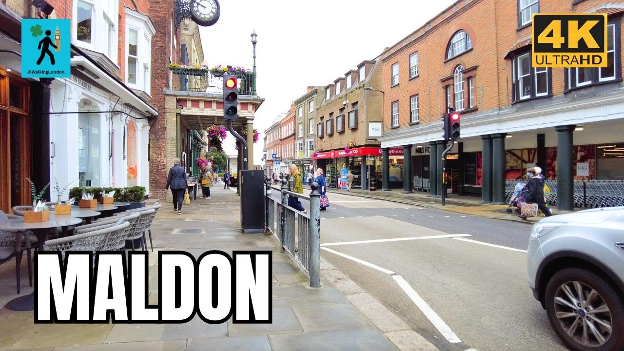 MALDON 🇬🇧Town Centre & Estuary 2025 (The Blackwater Estuary)@WalkingLondon_ 