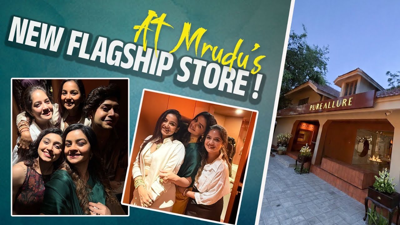 Most Awaited Day! Mrudu’s NEW Store! Pure allure | Vlog  |Shilpa Bala|  Mrudula Murali